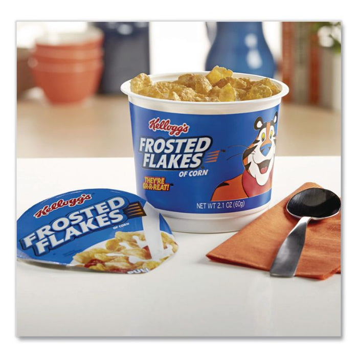 Breakfast Cereal, Frosted Flakes, Single-Serve 2.1 oz Cup, 6/Box