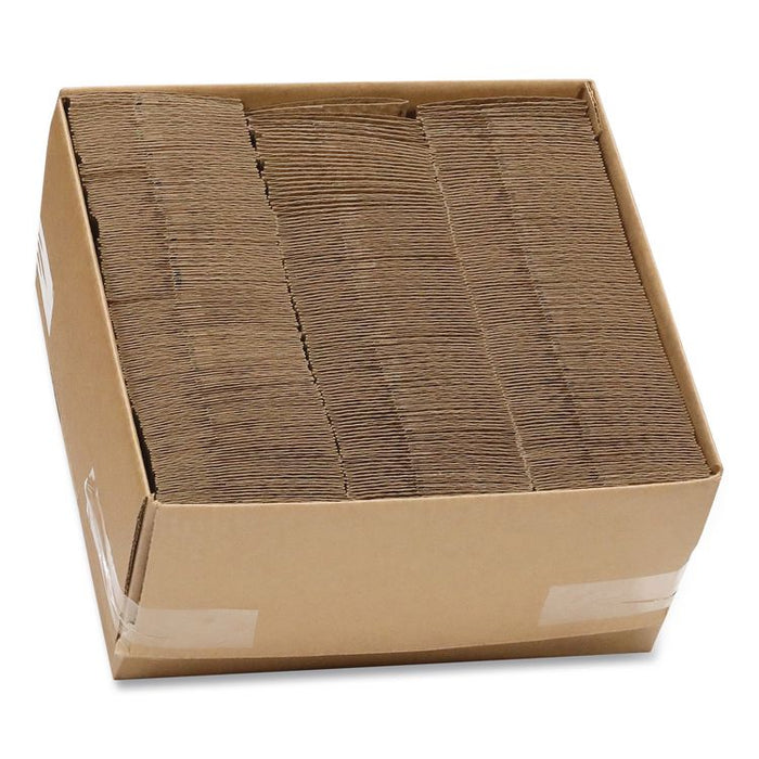 Hot Cup Sleeve, Fits 10 oz to 24 oz Cups, Brown, 1,000/Carton