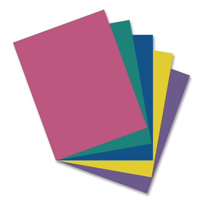 Array Card Stock, 65 lb. Cover Weight, 8.5 x 11, Assorted, 250/Pack