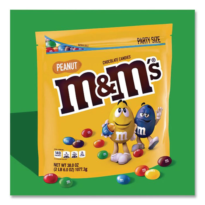 Milk Chocolate Candies, Milk Chocolate and Peanuts, 38 oz Bag