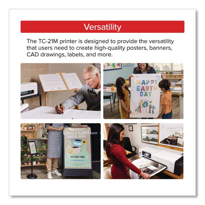 imagePROGRAF TC-21M, 24" Wireless Wide Format Inkjet Printer
