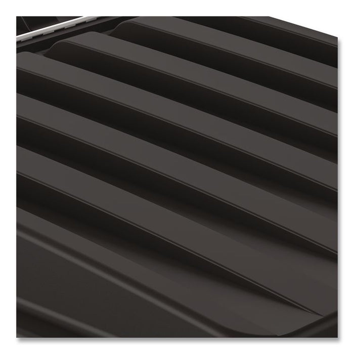 1.5 Cubic Yard Tilt Truck Lid, 42.63 x 85 x 6.2, Black