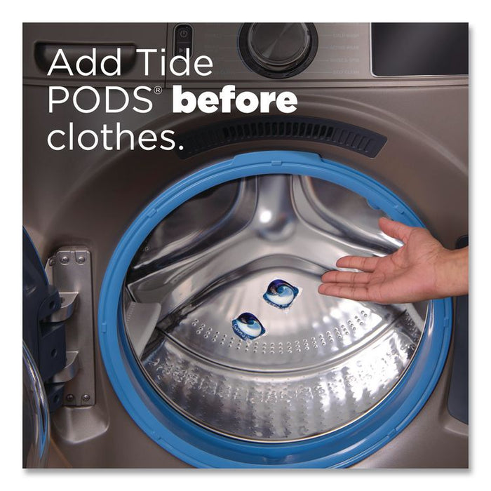 Pods, HE Compatible, Laundry Detergent, Spring Meadow Scent, 31/Pack, 4 Packs/Carton