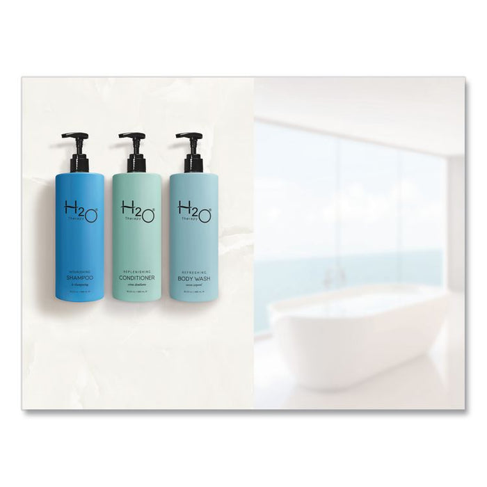 H2O Therapy Shampoo Air Pump, White Tea and Lemongrass Scent, 16.23 oz Bottle, 12/Carton