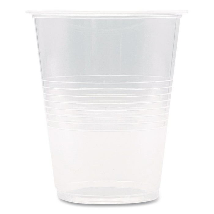 Translucent Plastic Cold Cups, 12 oz, 50/Pack