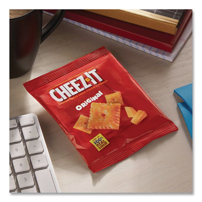 Cheez-it Crackers, 1.5 oz Bag, Reduced Fat, 60/Carton