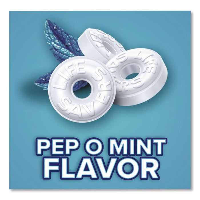 Hard Candy Mints, Pep-O-Mint, Individually Wrapped, 6.25 oz Bag