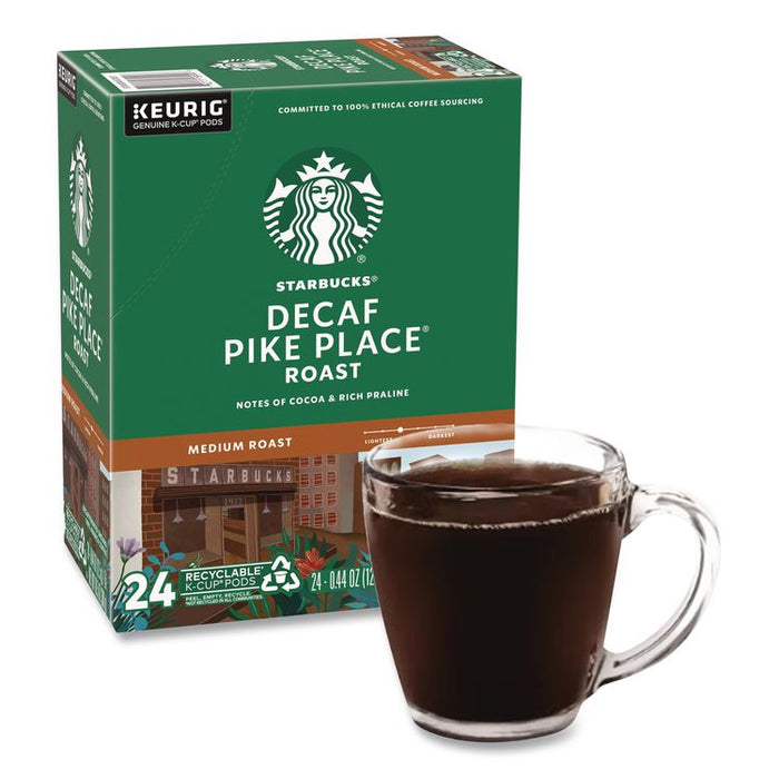 Pike Place Decaf Coffee K-Cups, 96/Carton