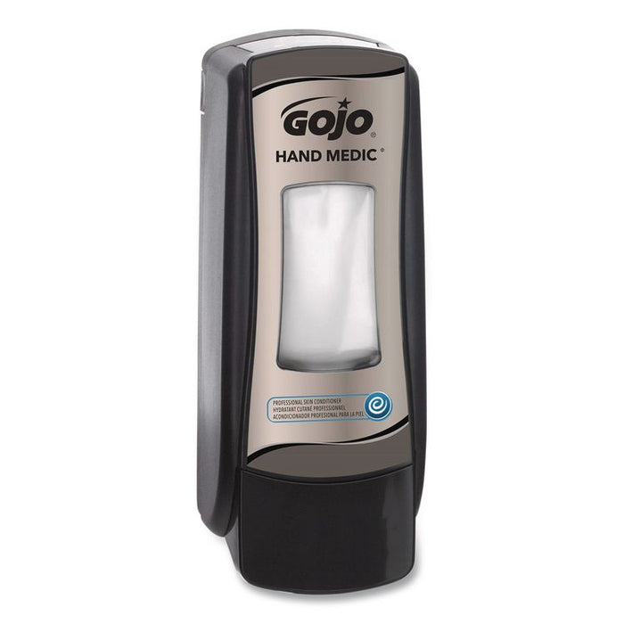 HAND MEDIC ADX-7 Dispenser, 685 mL, 3.94 x 3.67 x 9.79, Black, 6/Carton