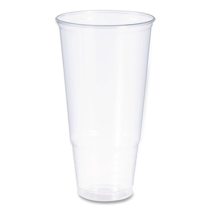 Conex ClearPro Plastic Cold Cups, ProPlanet Seal, 44 oz, Clear, 400/carton