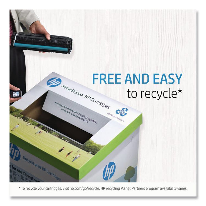 HP 654X, (CF330X) High-Yield Black Original LaserJet Toner Cartridge