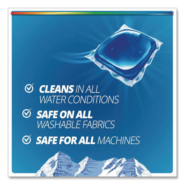 4-in-1 HE Laundry Detergent Pacs, Fresh Mountain Breeze Scent, 66 Pods/Bag, 4 Bags/Carton