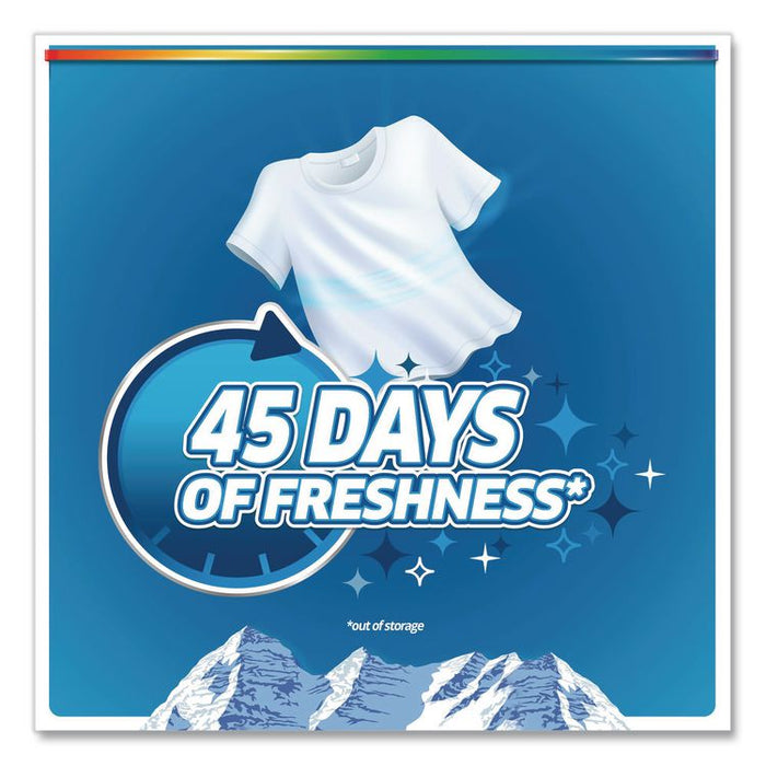 4-in-1 HE Laundry Detergent Pacs, Fresh Mountain Breeze Scent, 66 Pods/Bag, 4 Bags/Carton