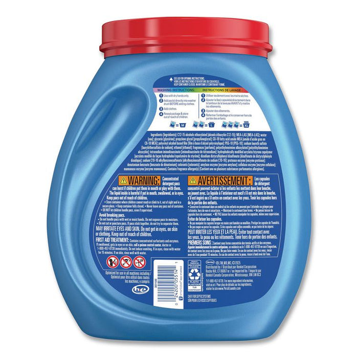 Ultra Pacs Original Everyday Clean HE Laundry Detergent, 76 Pods/Tub, 4 Tubs/Carton