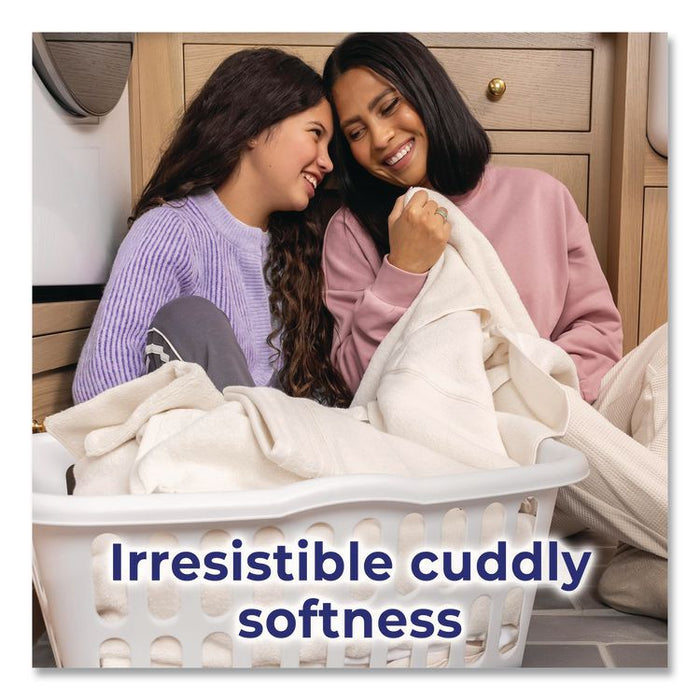 Blue Sparkle Cuddle-Up Fresh Liquid Fabric Conditioner, 66 oz Bottle, 6/Carton