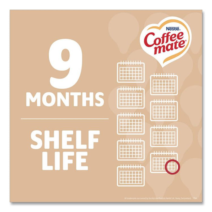 Liquid Coffee Creamer, Original, 0.38 oz Mini Cups, 360/Carton