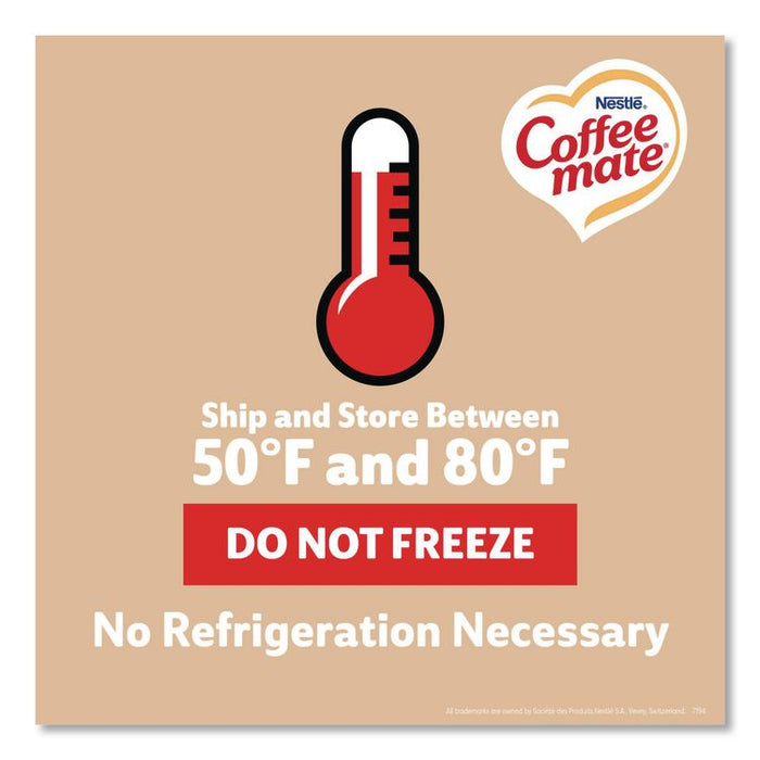 Liquid Coffee Creamer, Original, 0.38 oz Mini Cups, 360/Carton