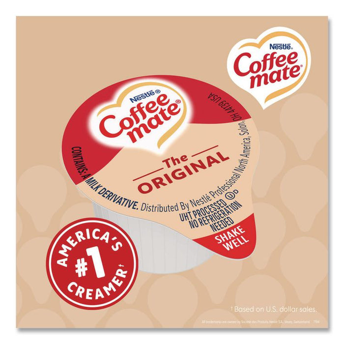 Liquid Coffee Creamer, Original, 0.38 oz Mini Cups, 360/Carton