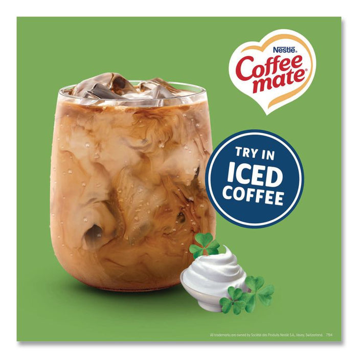 Bulk Liquid Coffee Creamer, Irish Cream, 0.38 oz Mini Cups, 180/Carton