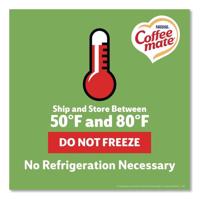 Bulk Liquid Coffee Creamer, Irish Cream, 0.38 oz Mini Cups, 180/Carton
