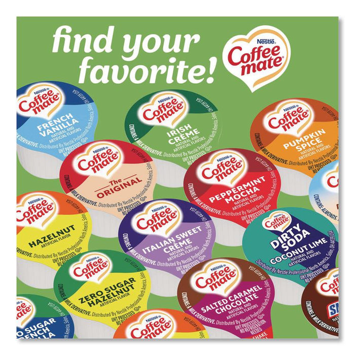Bulk Liquid Coffee Creamer, Irish Cream, 0.38 oz Mini Cups, 180/Carton