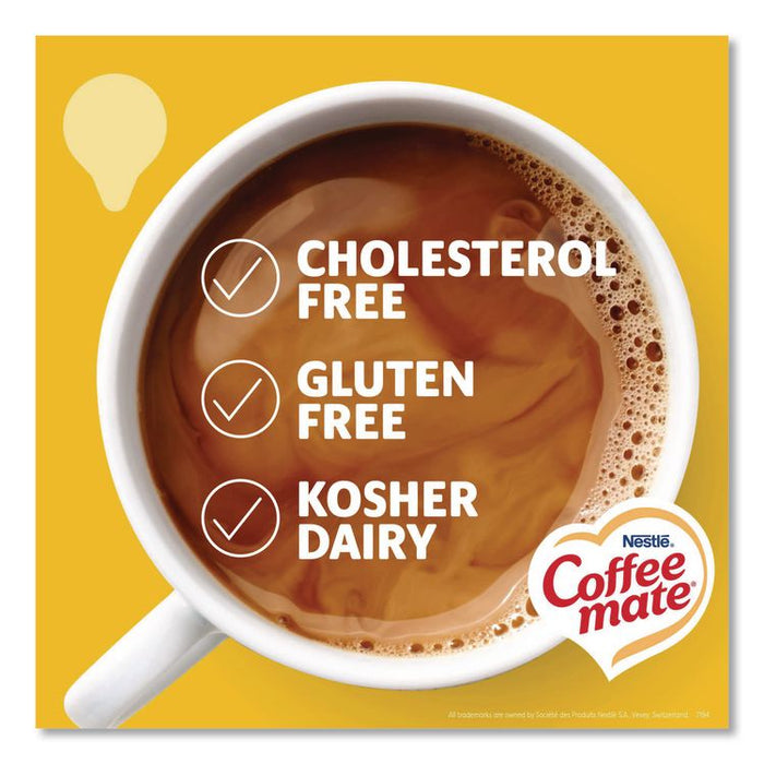 Liquid Coffee Creamer, Hazelnut, 0.38 oz Mini Cups, 180/Carton