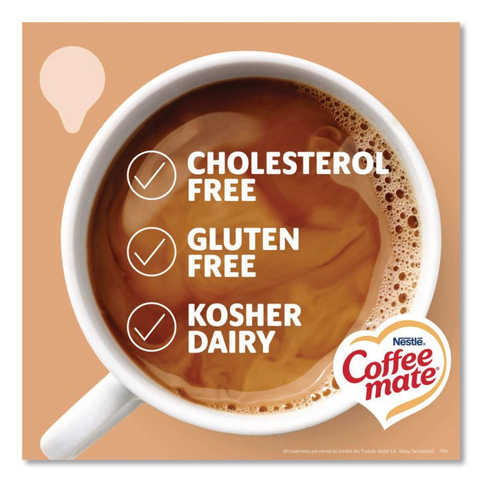 Bulk Liquid Coffee Creamer, Vanilla Caramel, 0.38 oz Mini Cups, 180/Carton