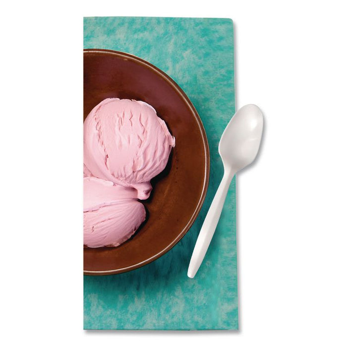 Mediumweight Polypropylene Cutlery, Spoon, Plastic, White, 1,000/Carton