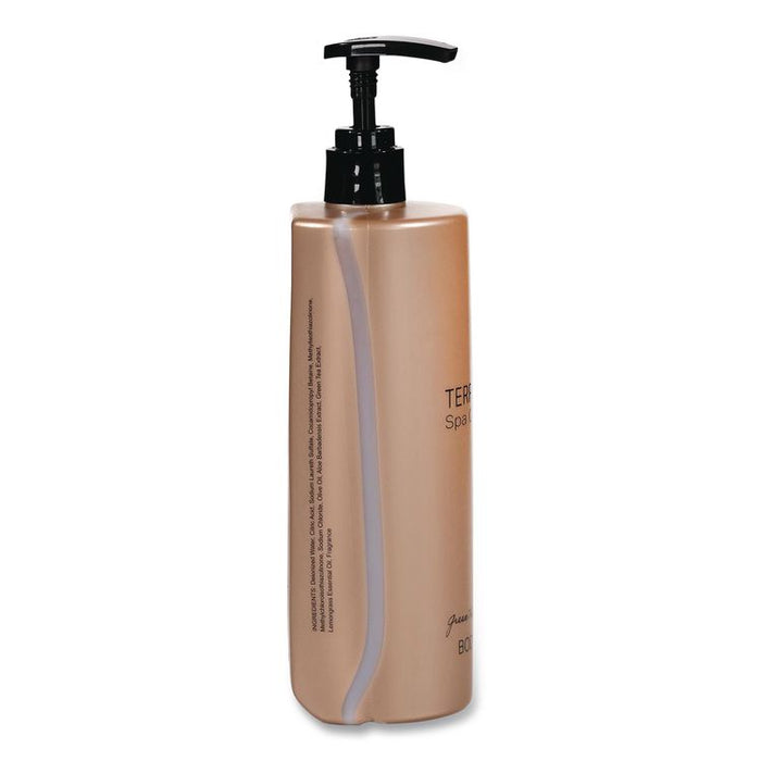 Terra Pure Body Wash Air Pump, Green Tea Lemongrass, 16.23 oz Bottle, 12/Carton
