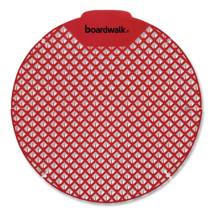 Urinal Screen, Cherry Scent, Red, 1.8 oz, Dozen
