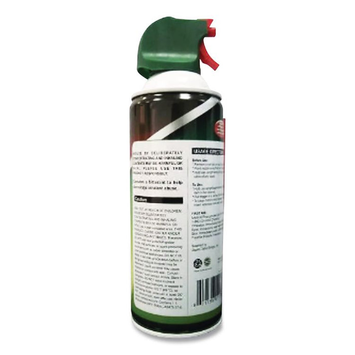 Industrial Strength Compressed Air Duster Cleaner, 10 oz Can, 2/Pack