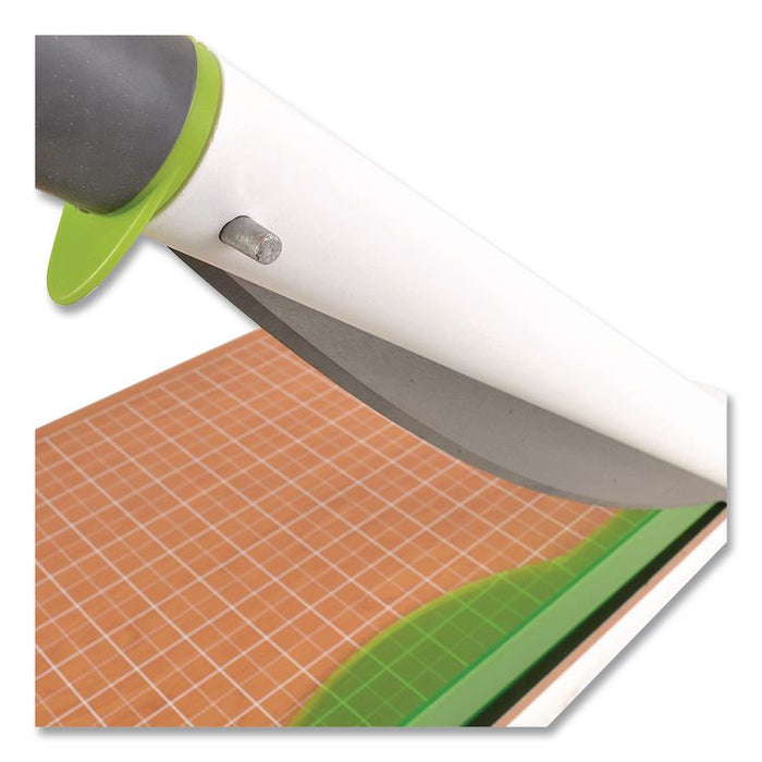 CarboTitanium Guillotine Paper Trimmer, 30 Sheets, 18" Cut Length, Metal/Wood Composite Base, 18 x 28