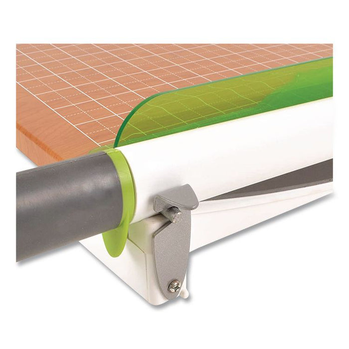 CarboTitanium Guillotine Paper Trimmer, 30 Sheets, 18" Cut Length, Metal/Wood Composite Base, 18 x 28
