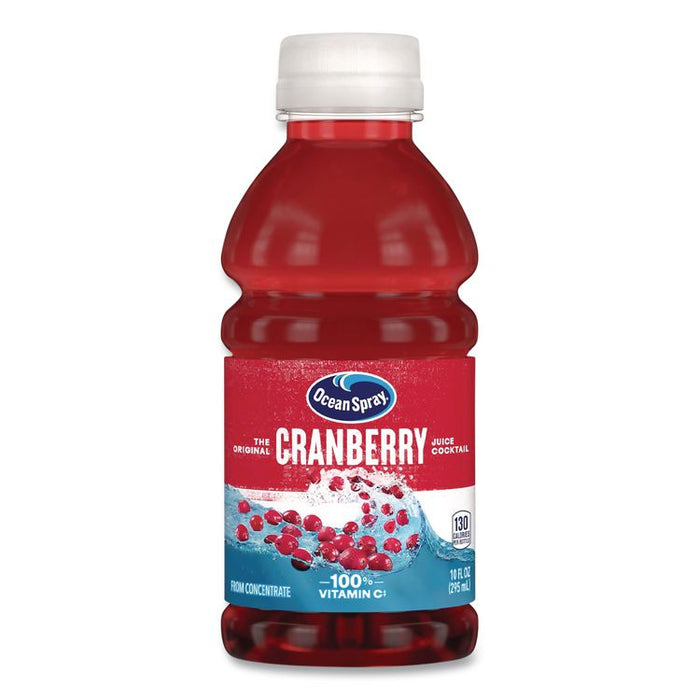 Cranberry Juice Cocktail, Cranberry, 10 oz Bottle, 24/Carton