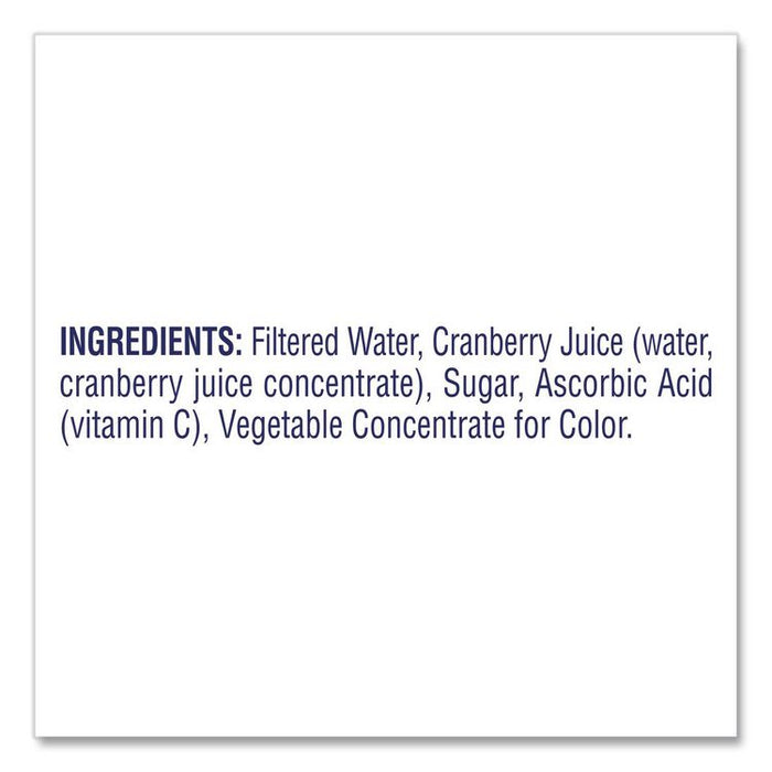 Cranberry Juice Cocktail, Cranberry, 10 oz Bottle, 24/Carton