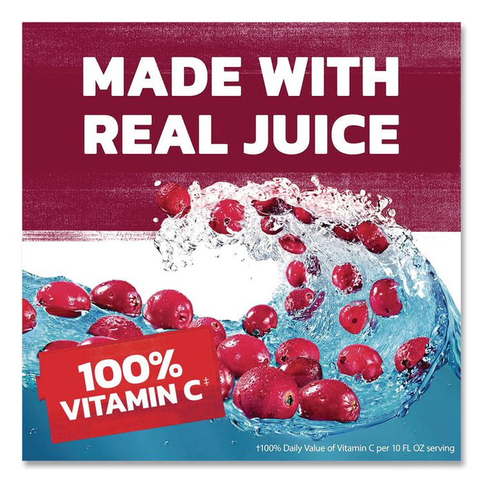 Cranberry Juice Cocktail, Cranberry, 10 oz Bottle, 24/Carton