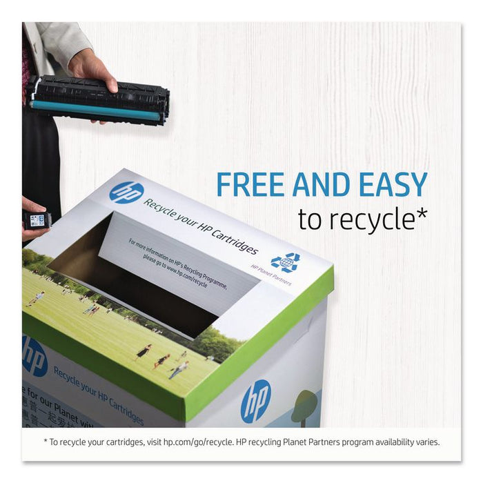 HP 410A, (CF410A-Q) 4-Pack Black/Cyan/Magenta/Yellow Original LaserJet Toner Cartridges