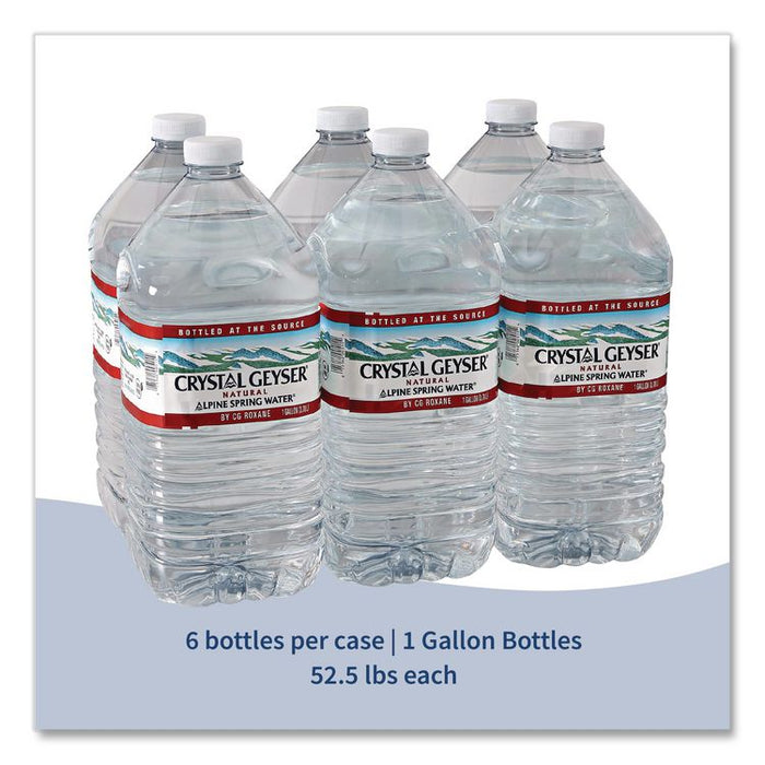 Alpine Spring Water, 1 Gal Bottle, 6/Carton