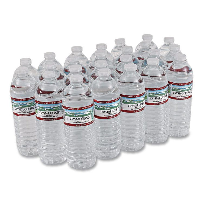 Alpine Spring Water, 16.9 oz Bottle, 24/Carton