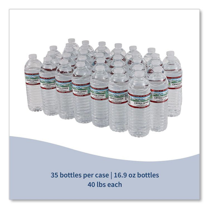 Alpine Spring Water, 16.9 oz Bottle, 35/Carton