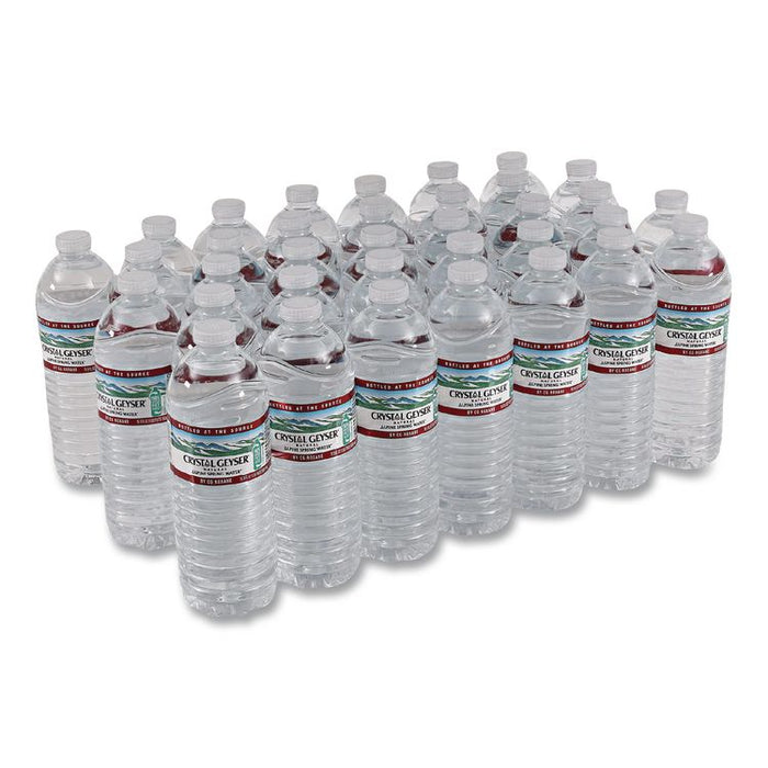 Natural Alpine Spring Water, 16.9 oz Bottle, 35/Carton