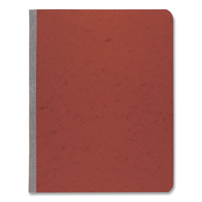 Presstex Report Cover with Tyvek Reinforced Hinge, Two-Piece Prong Fastener, 3" Capacity, 8.5 x 11, Red/Red