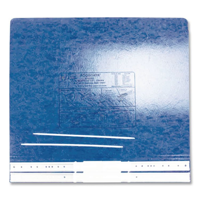 PRESSTEX Covers with Storage Hooks, 2 Posts, 6" Capacity, 9.5 x 11, Dark Blue