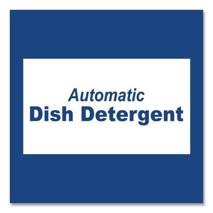 Automatic Dish Detergent, Lemon Scent, Powder, 1 oz Pack, 200/Carton