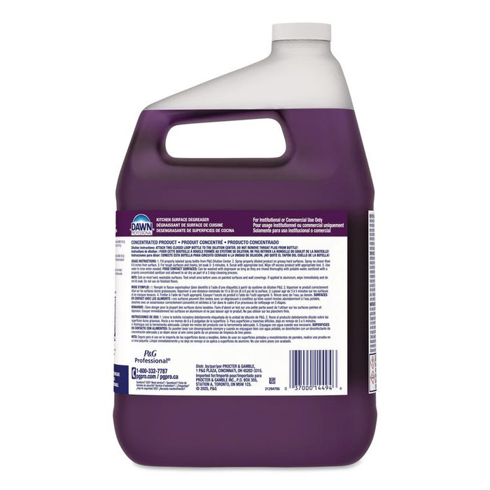 Professional Multi-Surface Heavy Duty Degreaser, Closed Loop, 1 gal Pour Bottle, 2/Carton