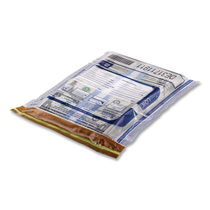 Deposit Bag, Plastic, 20" x 28", Clear, 50/Pack