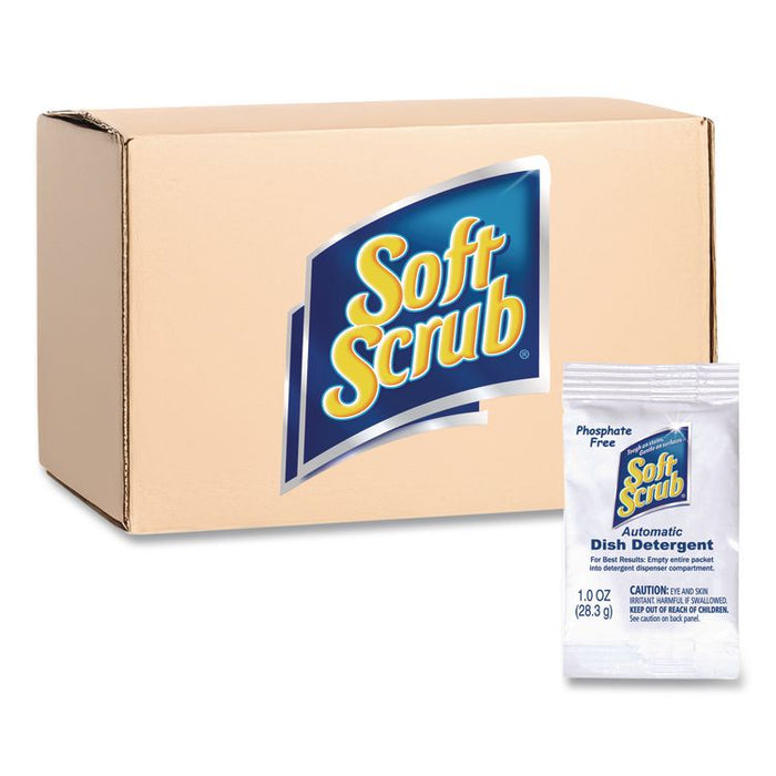 Automatic Dish Detergent, Lemon Scent, Powder, 1 oz Pack, 200/Carton