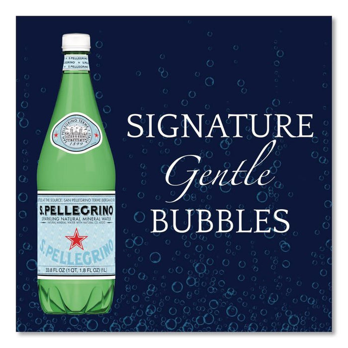 Sparkling Water Bottles, Unflavored, 16.9 oz Bottle, 24/Carton