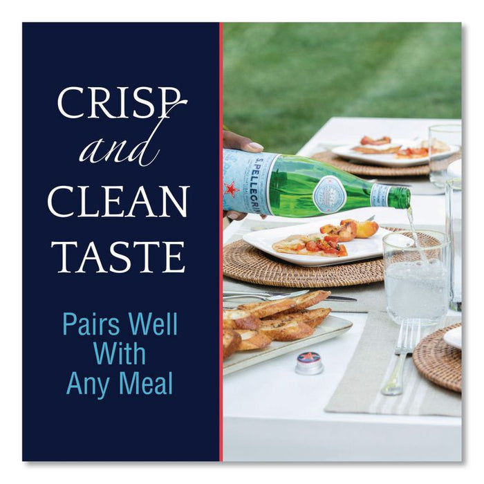 Sparkling Water Bottles, Unflavored, 16.9 oz Bottle, 24/Carton