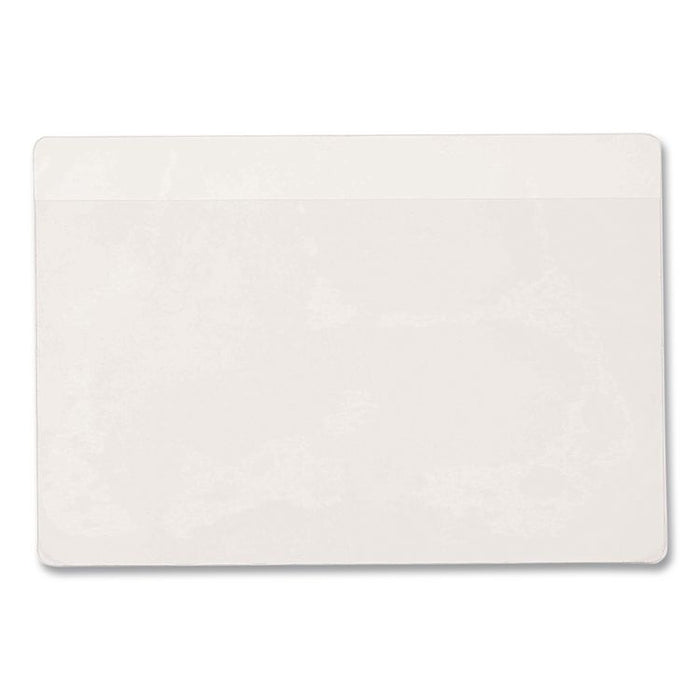 HOLD IT Poly Business Card Pocket, Top Load, 3.75 x 2.38, Clear, 10/Pack